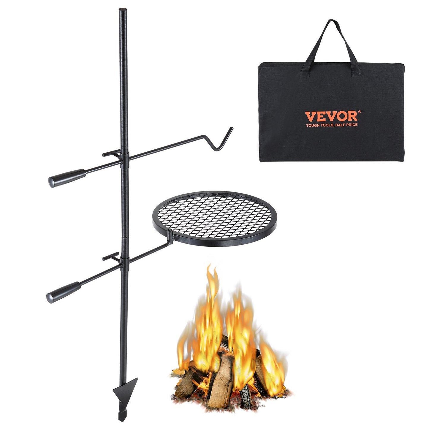 VEVOR Swivel Campfire Grill