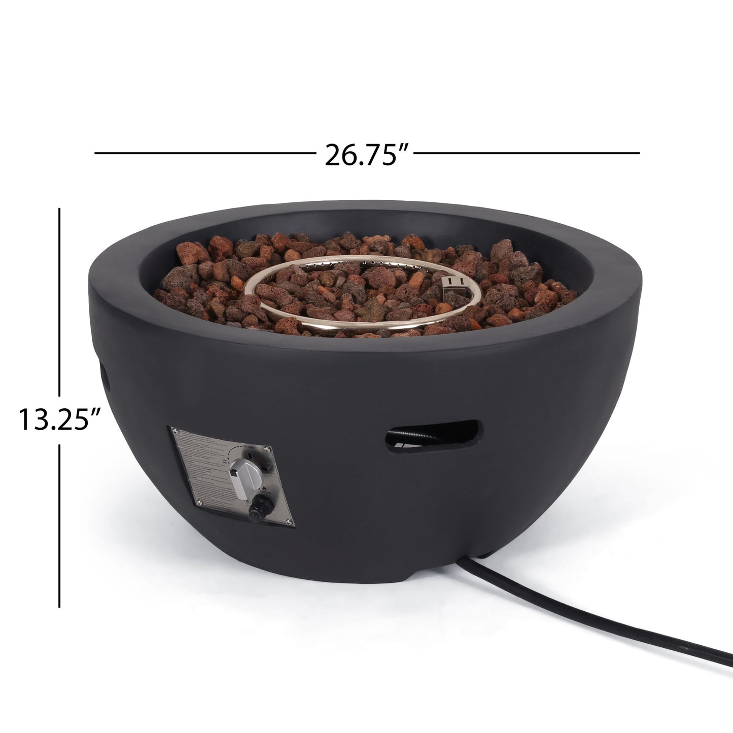 Marcel 27" MGO Fire Pit - 40,000 BTU