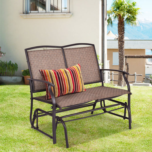 Iron Patio Rocking Chair for Outdoors