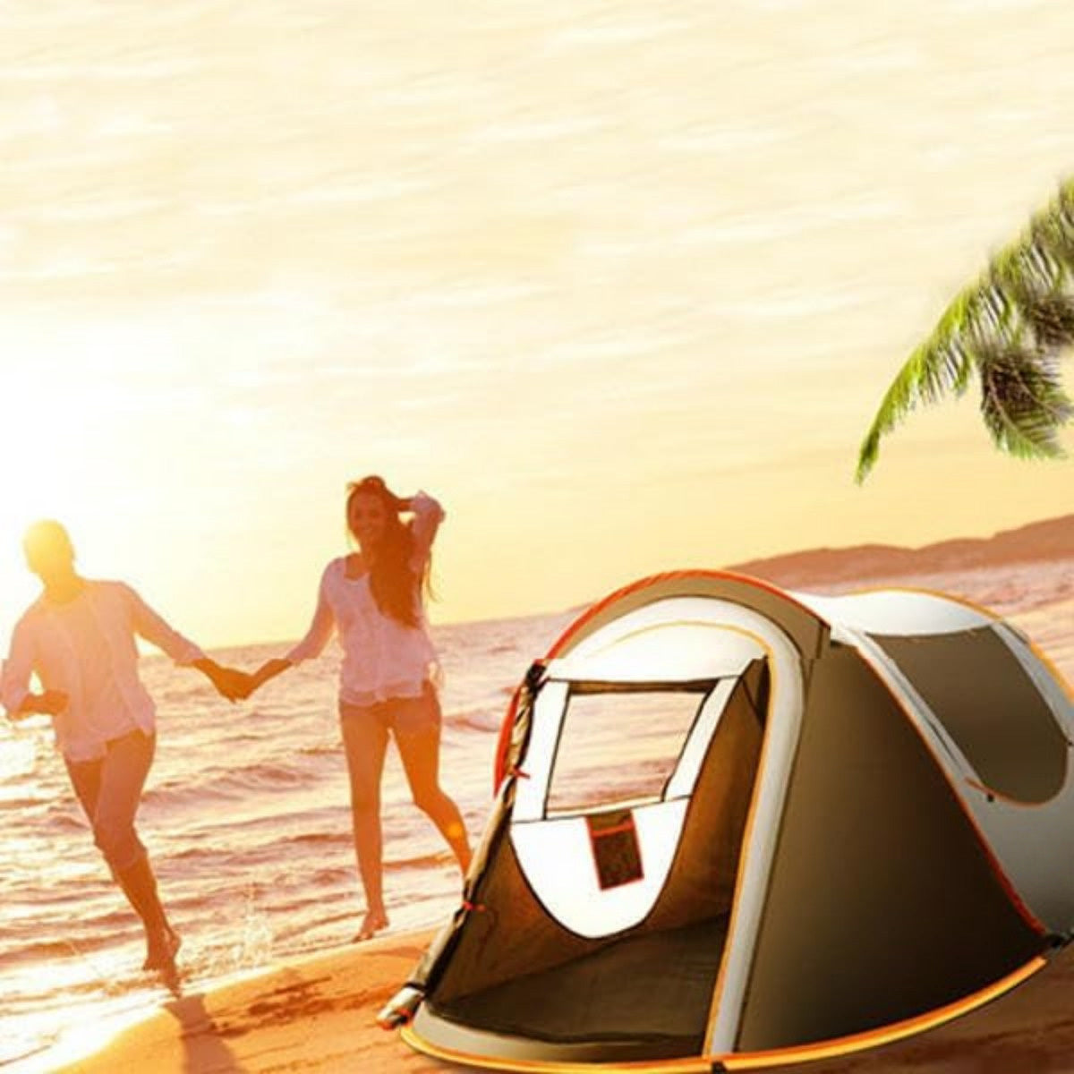 Outdoor multi-person tent