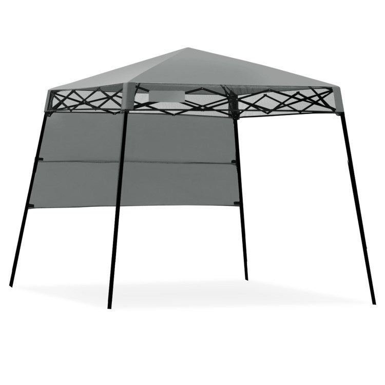 6 x 6 Feet Pop-up Canopy Tent with Carry Bag and 4 Stakes