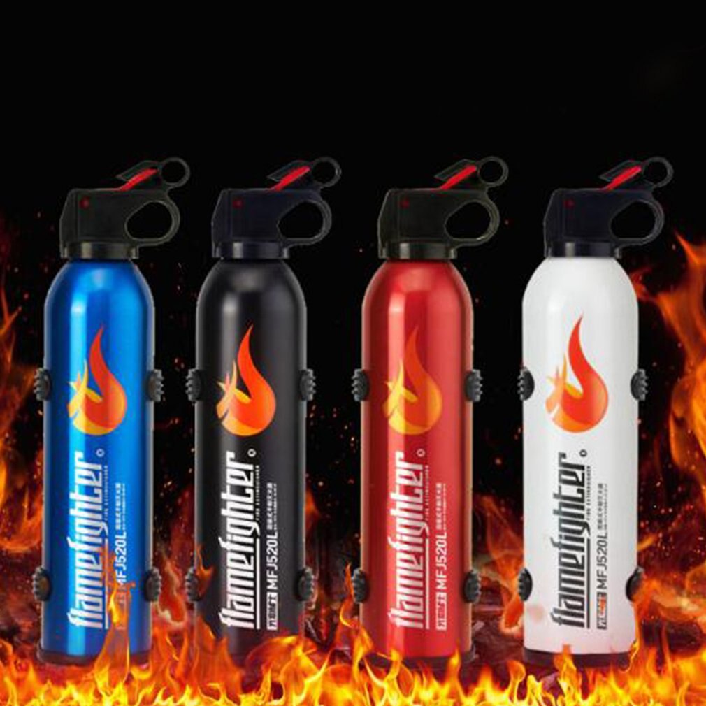 Mini Portable Car Fire Extinguisher With Hook Dry Chemical Fire Extinguisher Safety Flame Fighter For Home Office Car - DragonHearth