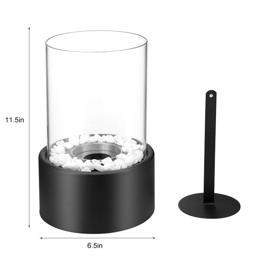 Fashionable Environmentally Friendly Bioethanol Desktop Fireplace For Indoor & Outdoor Family Garden Balcony Dining Table - DragonHearth