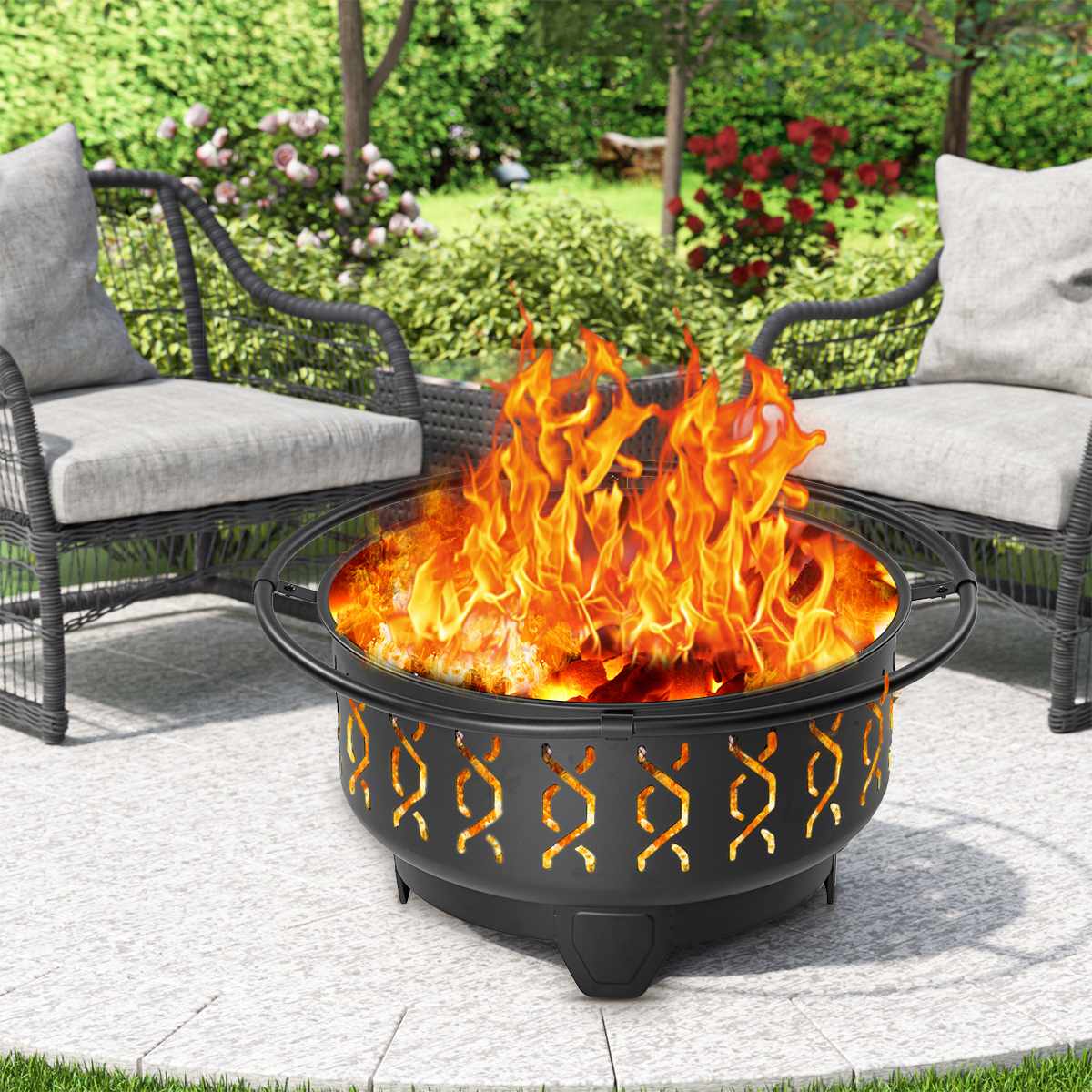 Outdoor Fire Pit - Wood Burning - DragonHearth