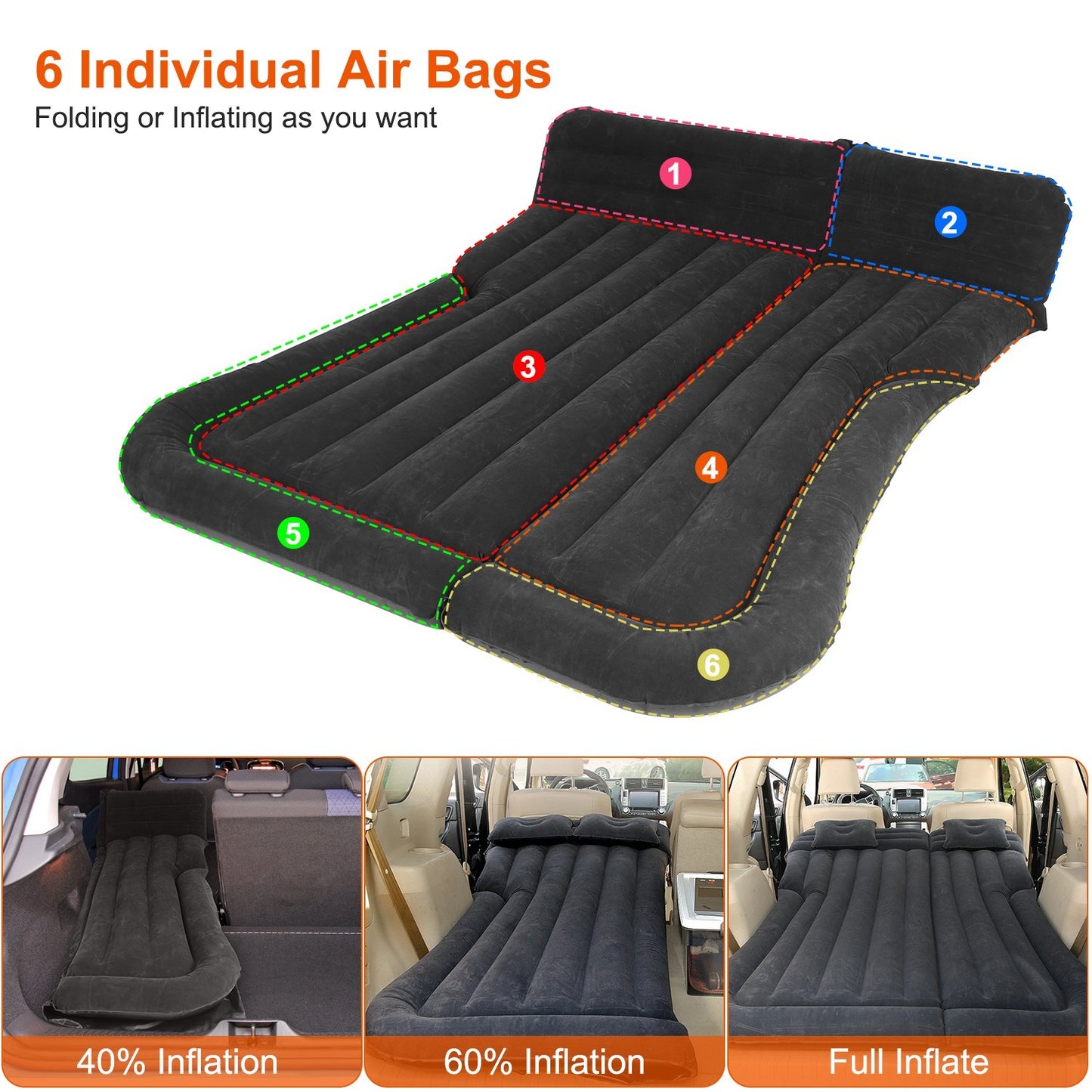 Inflatable SUV Air Mattress