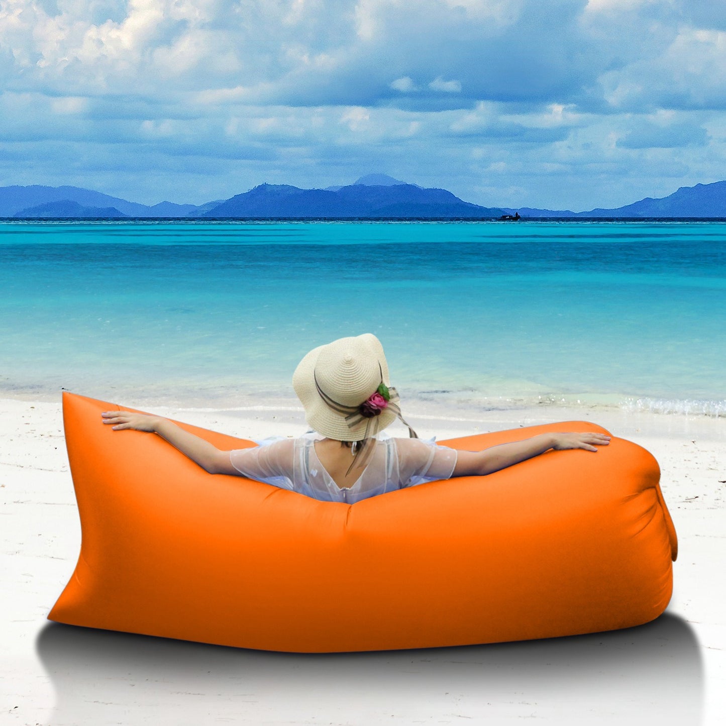 Inflatable Lounger Air Sofa - DragonHearth