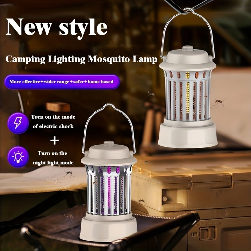 Electric Insect Repellent Mosquito And Dew Camping Lantern; Chargeable - DragonHearth