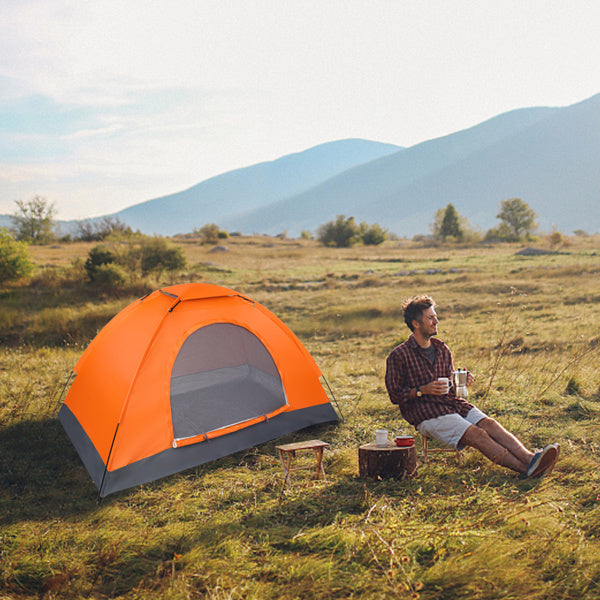 1-Person Waterproof Camping Dome Tent - Automatic Pop Up - DragonHearth