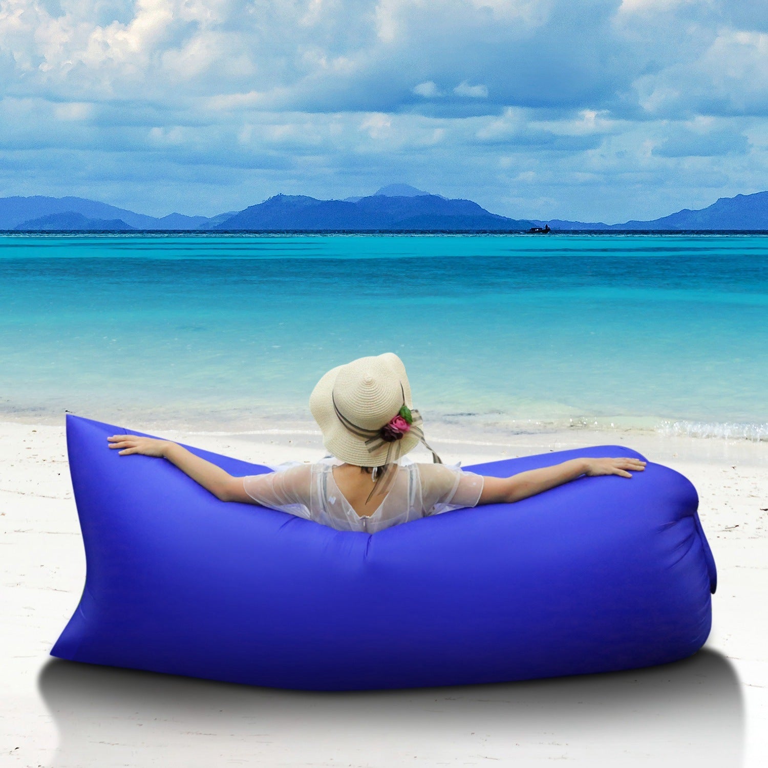 Inflatable Lounger Air Sofa - DragonHearth