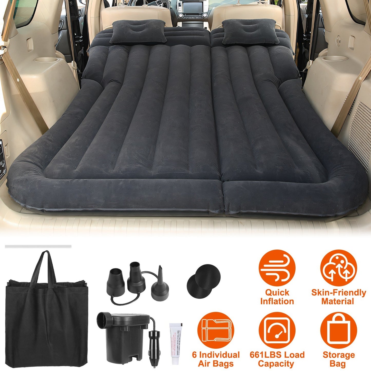 Inflatable SUV Air Mattress