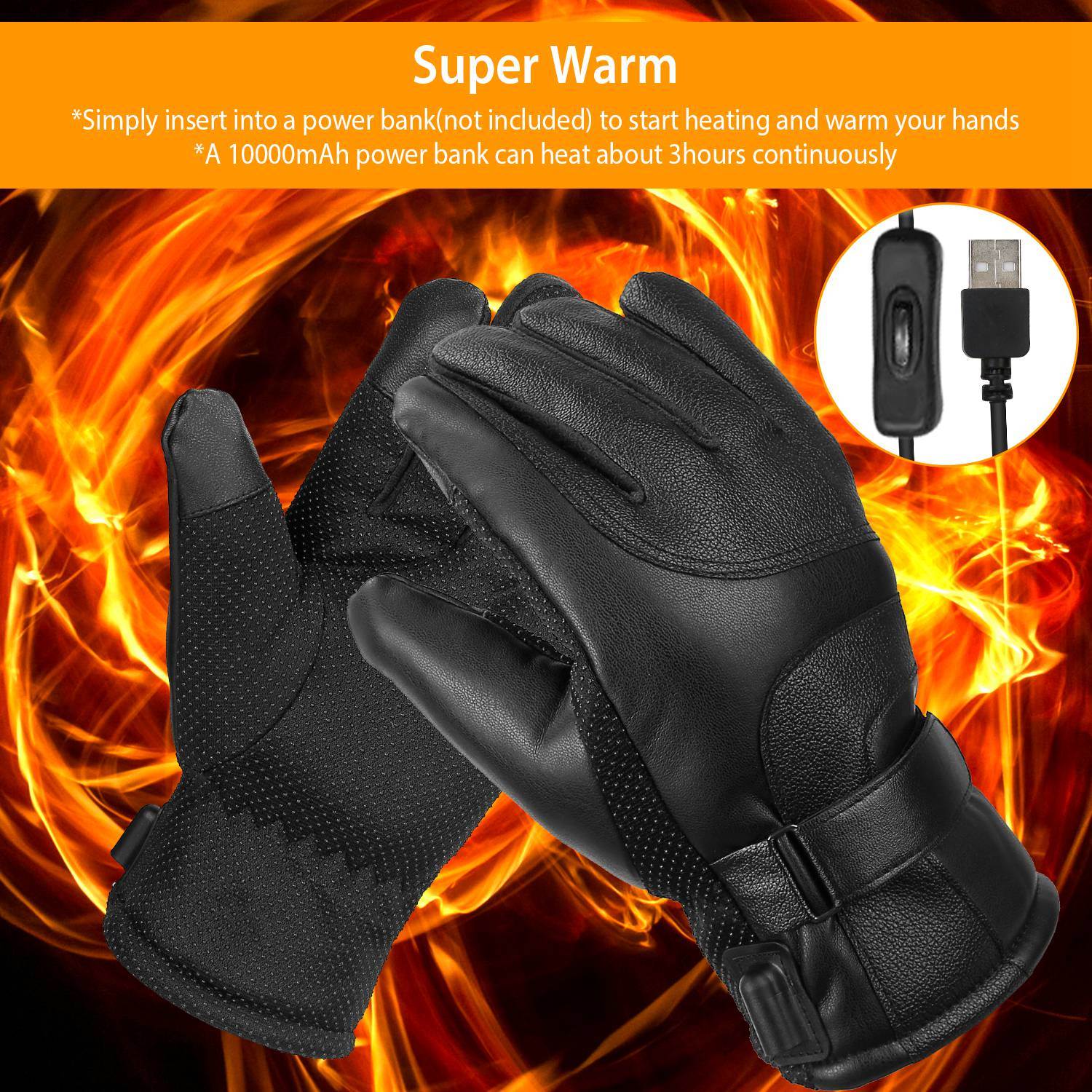 Electric Heated Gloves - Unisex - DragonHearth