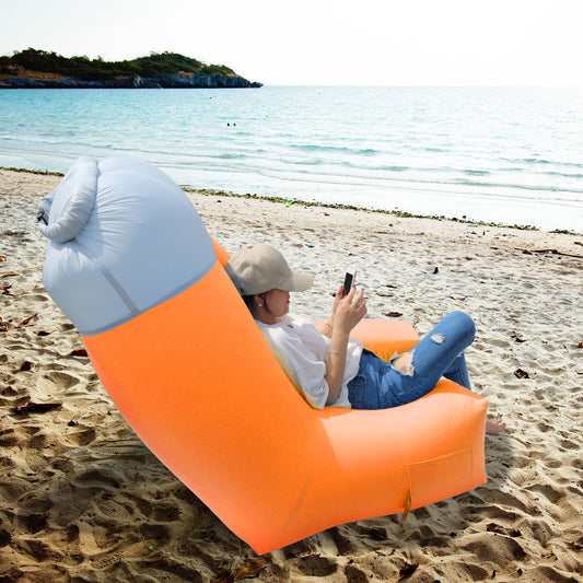 Inflatable Lounger Air Sofa Chair - DragonHearth