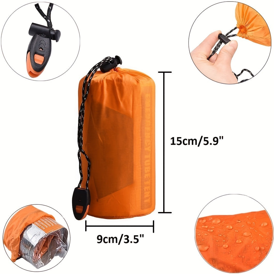 Life Tent Emergency Survival Shelter; 2 Person Emergency Tent - DragonHearth