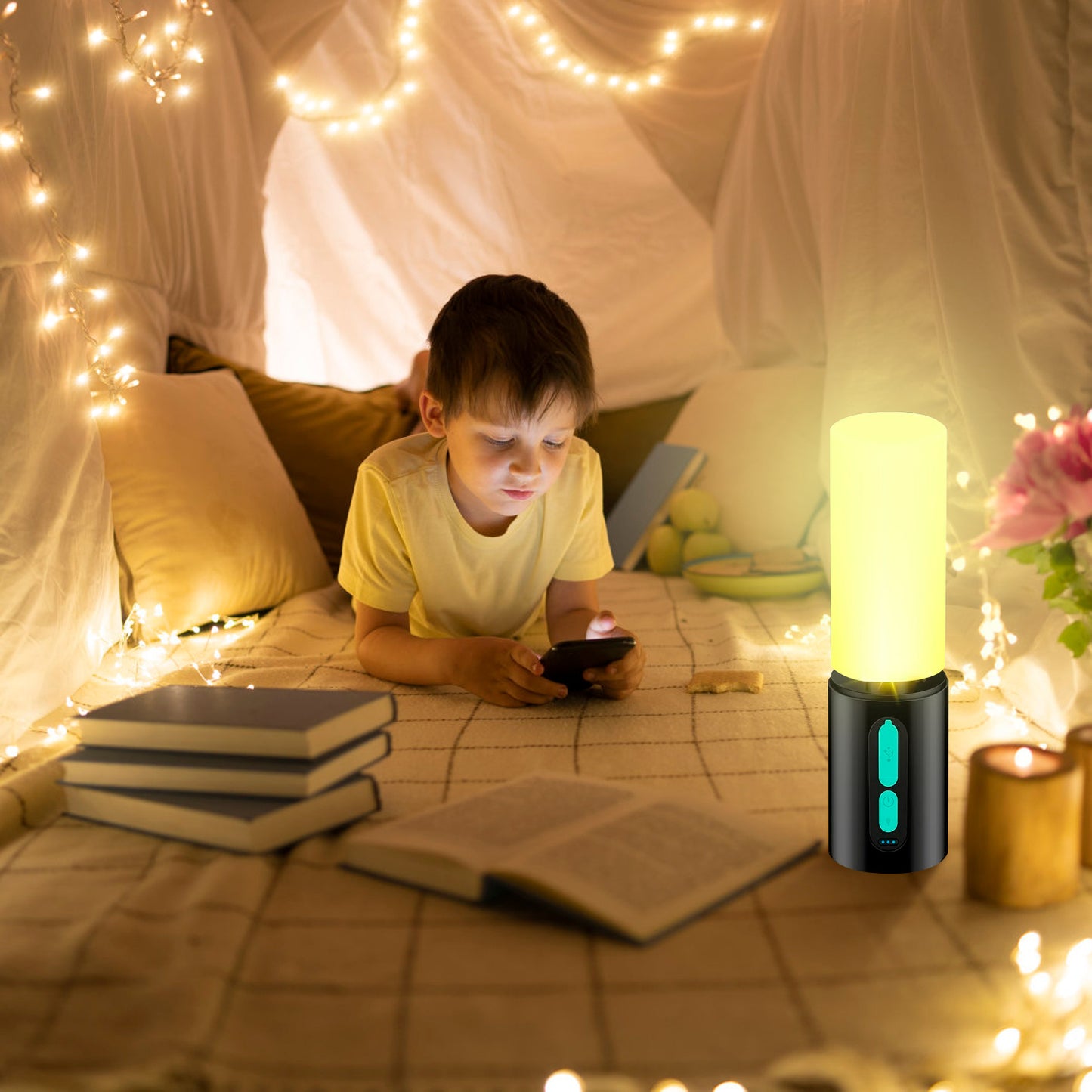 4 In 1 Rechargeable Camping String Light - DragonHearth