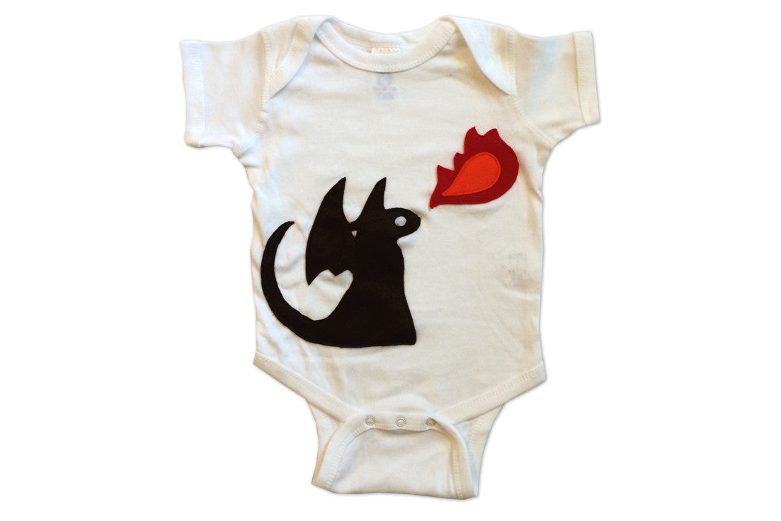 Fire Dragon Infant Bodysuit - DragonHearth